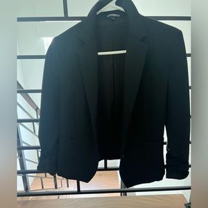 Express black blazer, worn once, size US 6. 3/4 sleeve.
